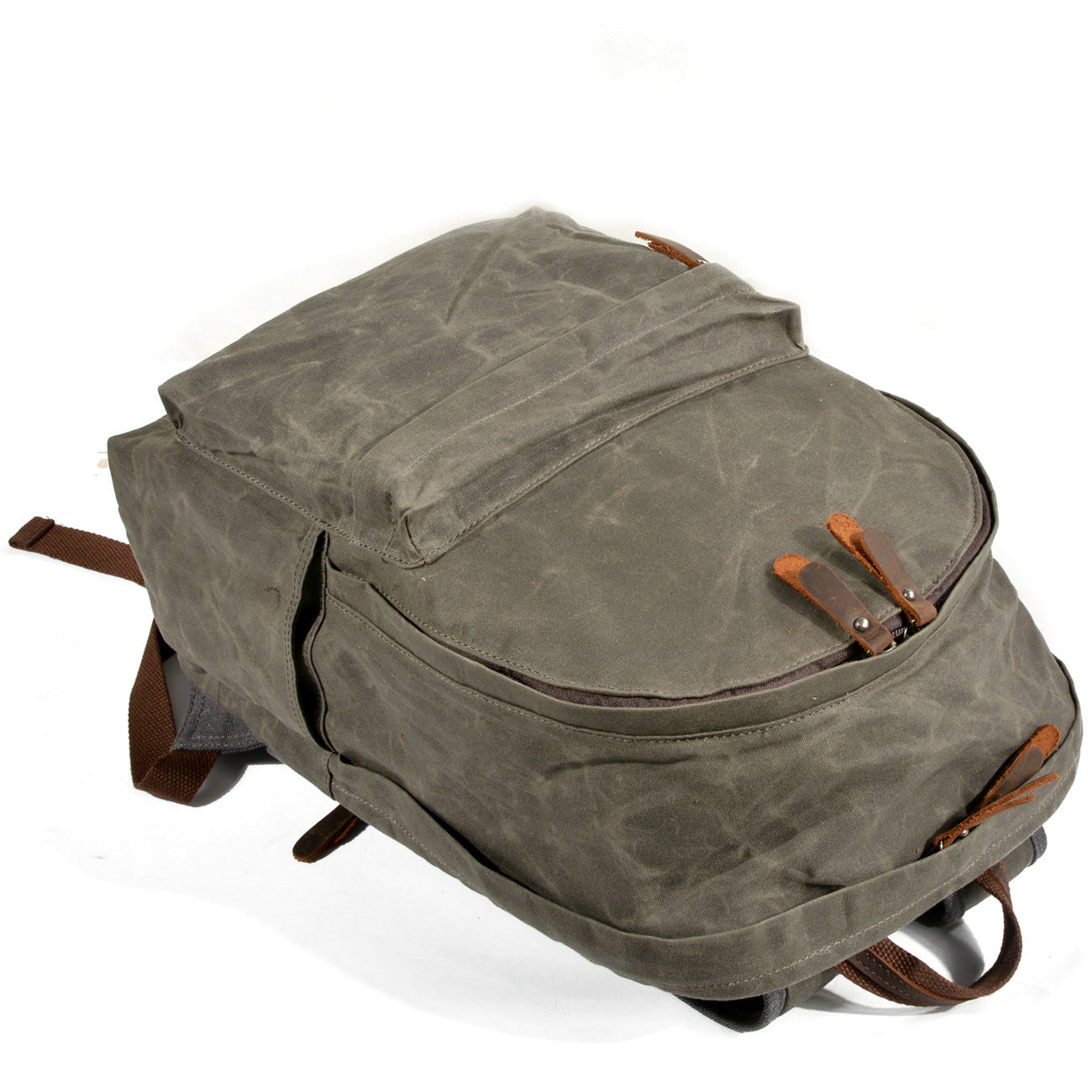 Cartable vintage en toile | AMSTERDAM