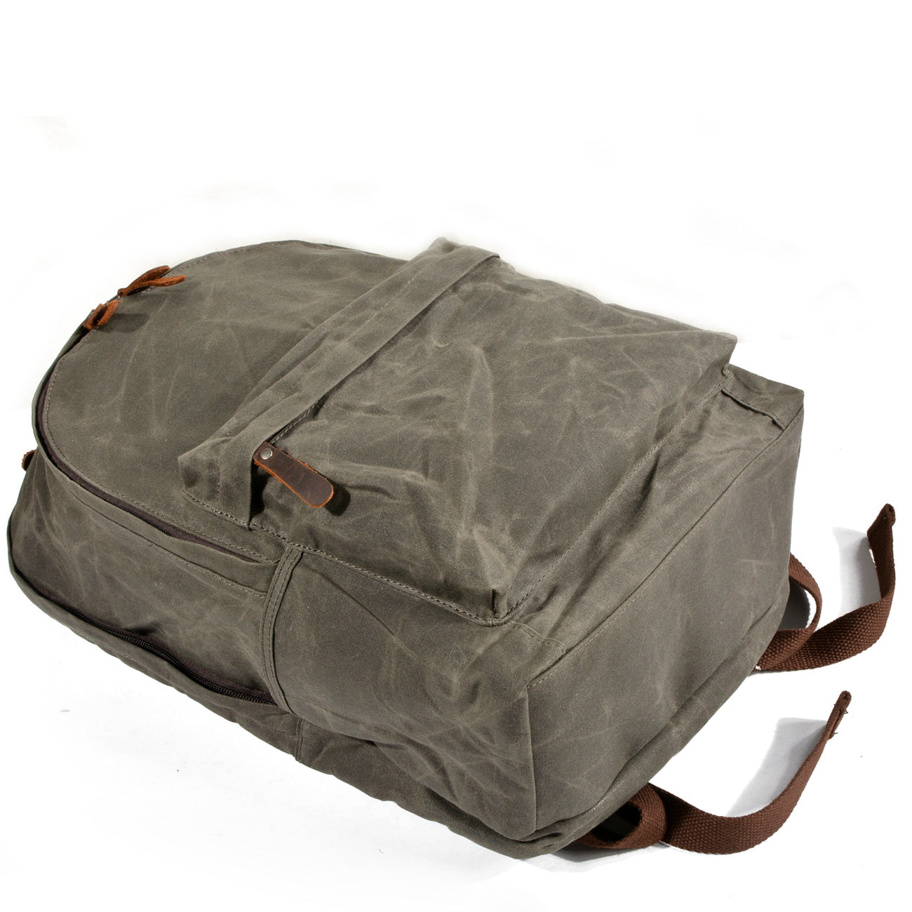Cartable vintage en toile | AMSTERDAM
