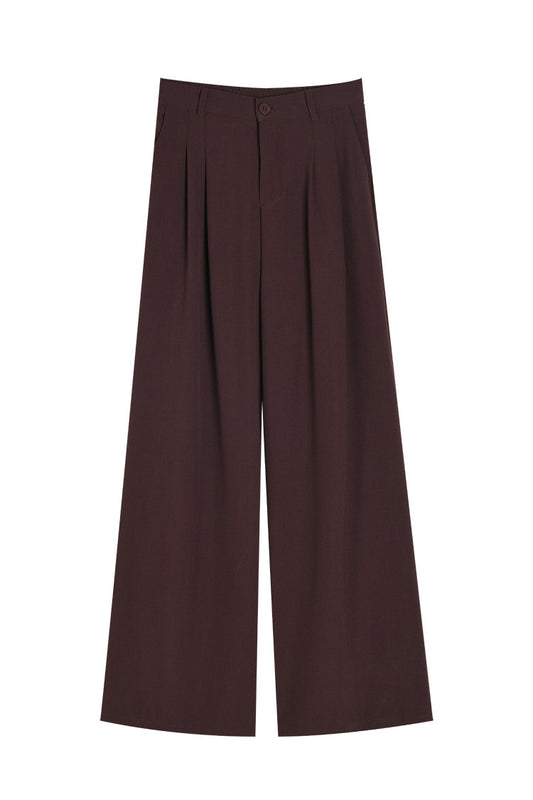 Marceau™ | pantalon large taille structurée